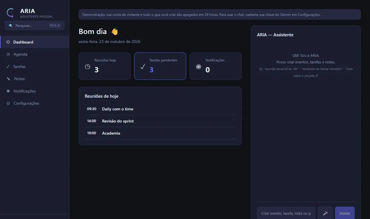 ARIA — AI Personal Assistant