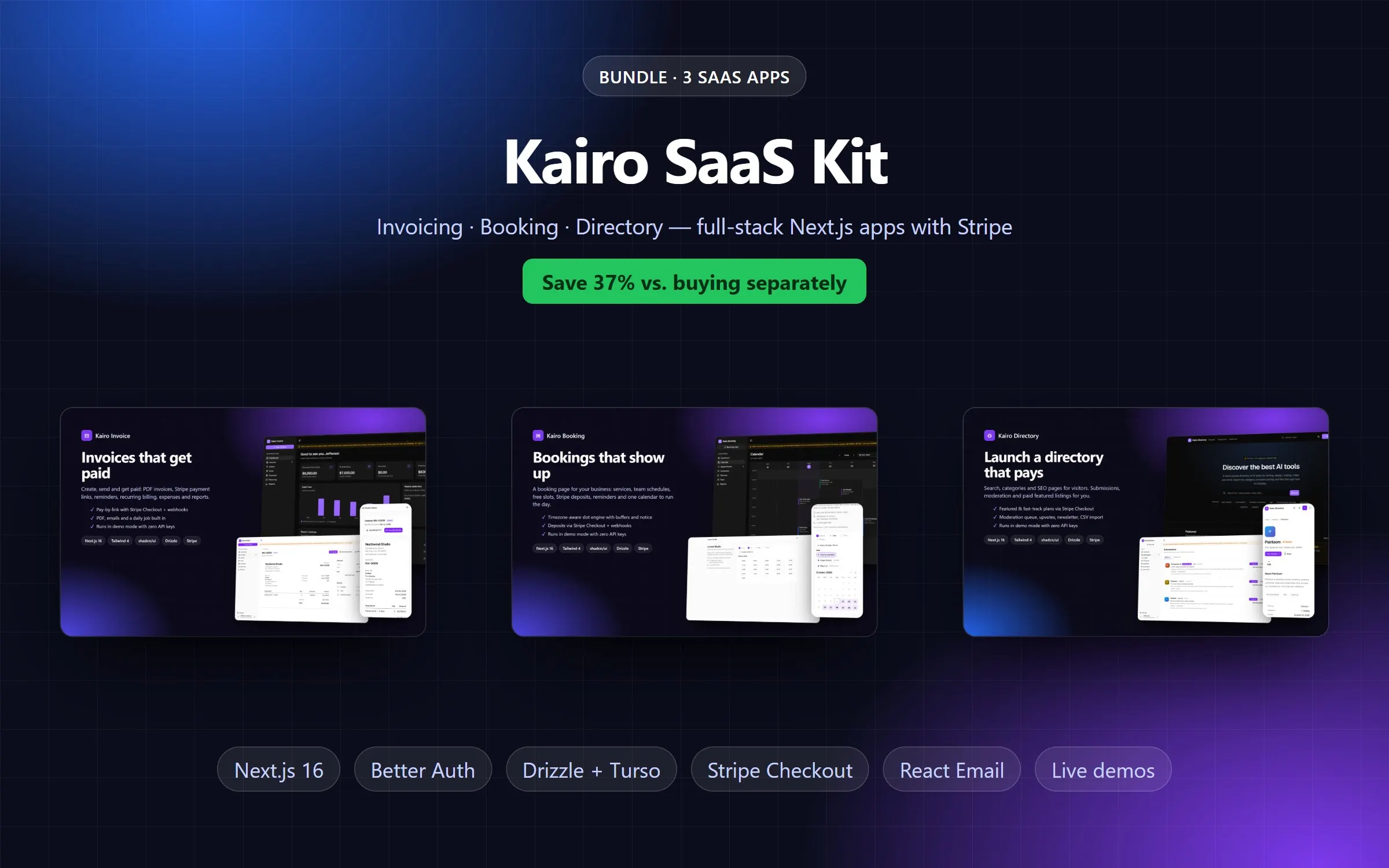 Kairo SaaS Kit
